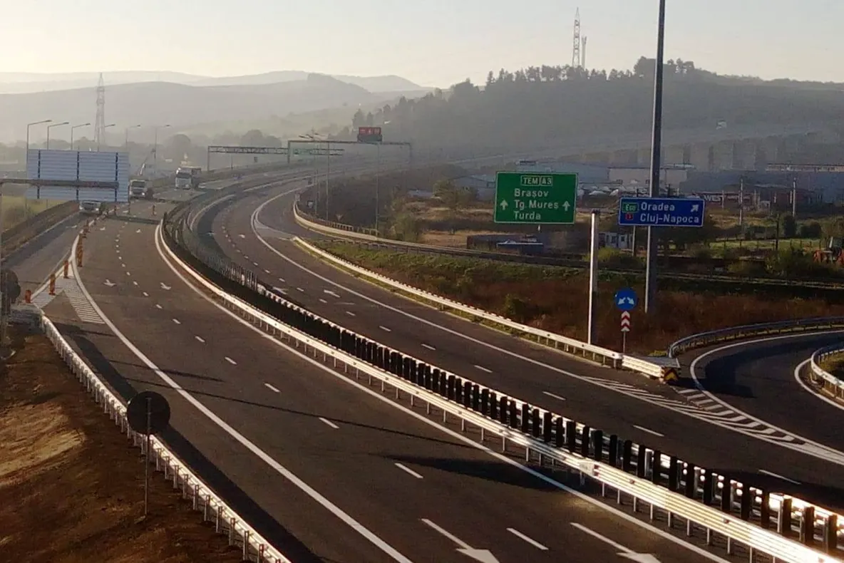 Astăzi are loc inaugurarea tronsonului de autostradă de 9 kilometri dintre Gilău și Nădășelu! Şoferii vor economisi 20 de minute