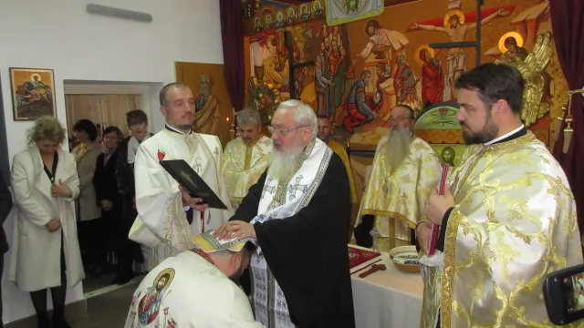 FOTO | Sfinţirea Capelei de la Secţia Exterioară a Penitenciarului Gherla
