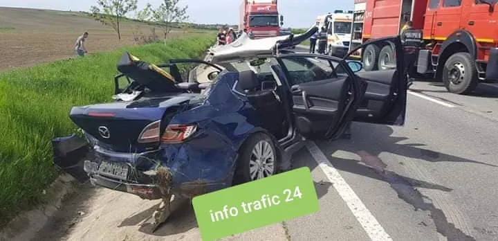 FOTO | Grav accident la Cluj, între Luna și Luncani