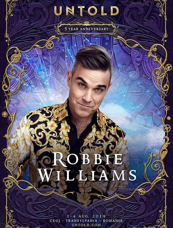 Concertul anului la Cluj! Robbie Williams vine la UNTOLD