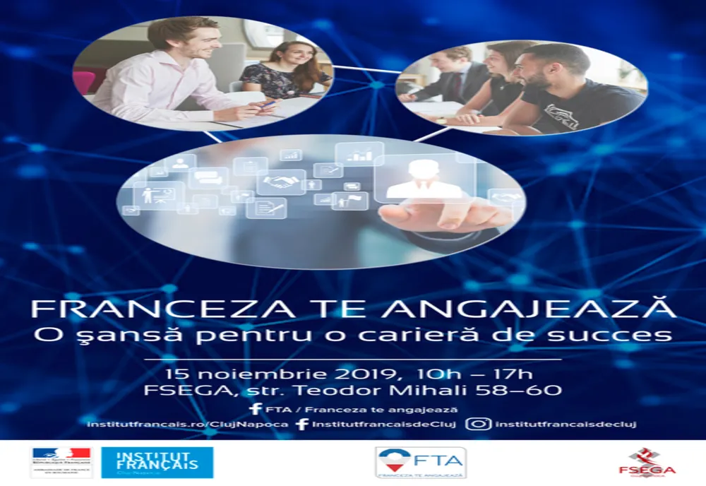 Salonul „Franceza te angajează” are loc vineri la Cluj