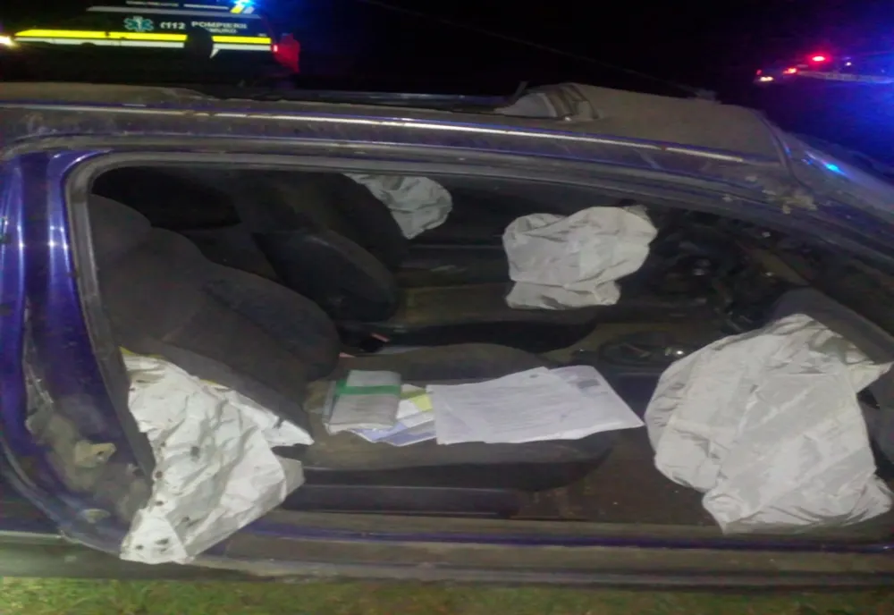 FOTO | Grav accident în judeţul Cluj! Accident provocat de un tânăr fără permis