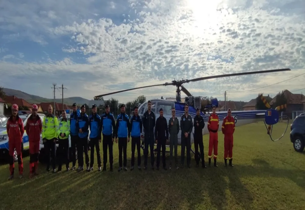 Supervizare aeriană pe timpul Turului Cliclist al Clujului și Trofeului Ardealul