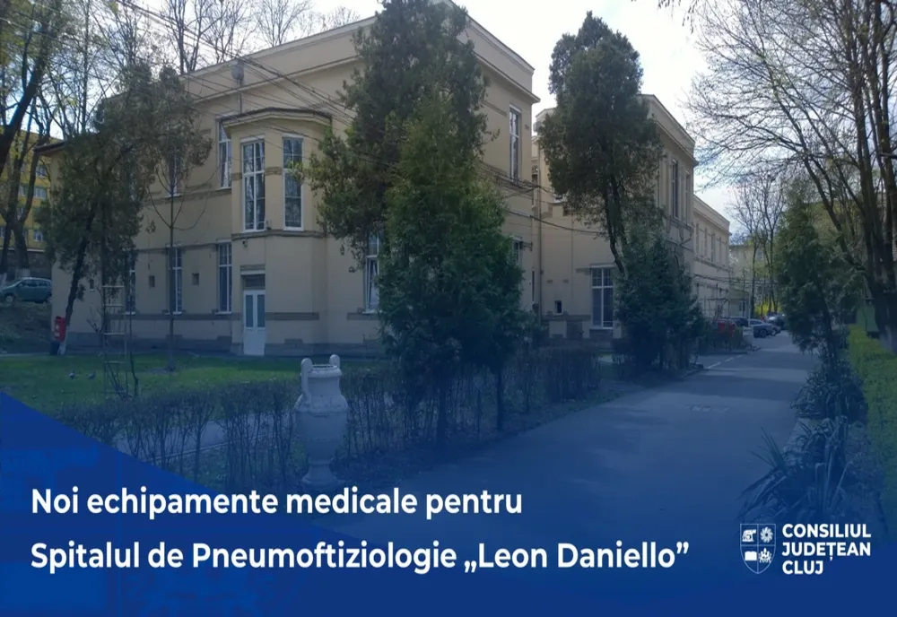 Spitalul clujean de Pneumoftiziologie beneficiază de noi echipamente medicale