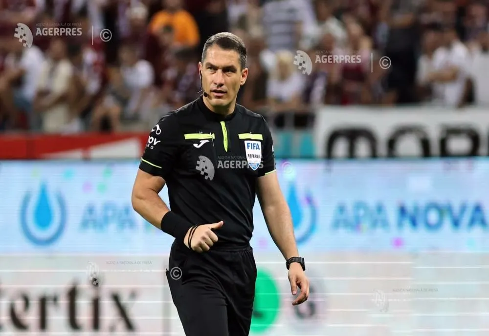 FOTBAL: ROMÂNUL ISTVAN KOVACS VA ARBITRA MECIUL SERBIA - ALBANIA, DIN PRELIMINARIILE CM 2026