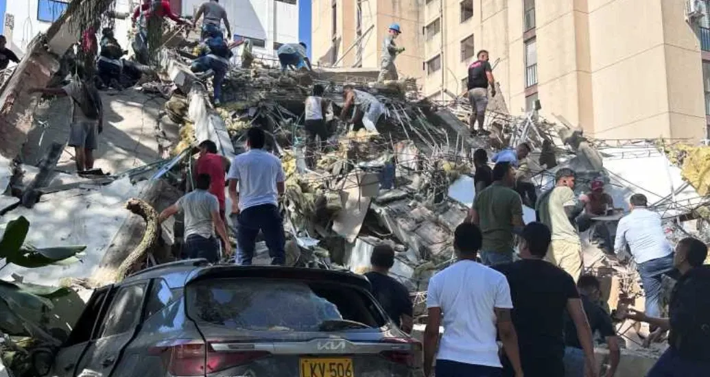 Bilanț cumplit după cutremurul din Columbia. 224 de morți și oameni prinși sub dărâmături