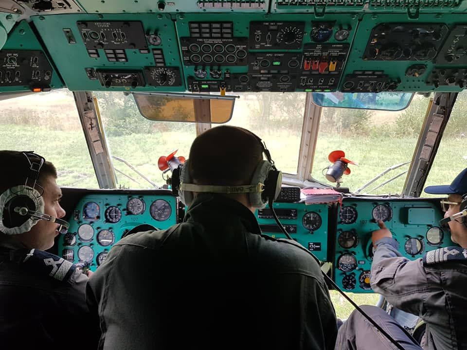 FOTO | Sprijin acordat de Unitatea Specială de Aviaţie Cluj-Napoca colegilor de la Salvamont Mureş