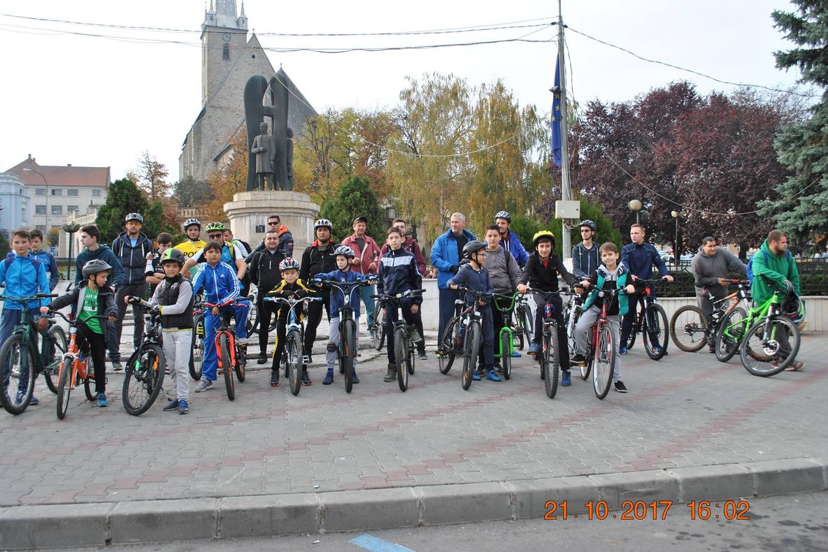 Marşul caritabil “Pedalăm pentru șanse la viață” organizat la Dej