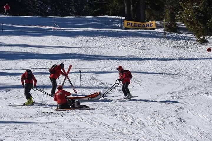 41 de cazuri în care salvamontiștii clujeni au intervenit în luna februarie