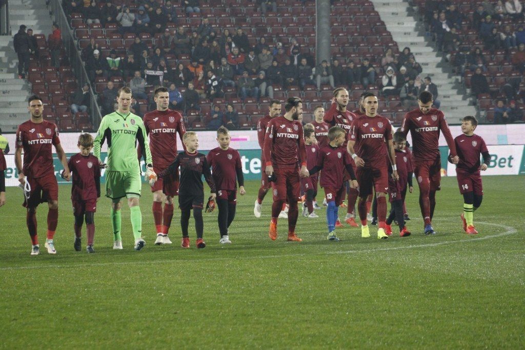 Remiză victorioasă pentru CFR Cluj