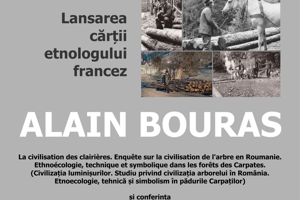 Lansare de carte și conferință Alain Bouras