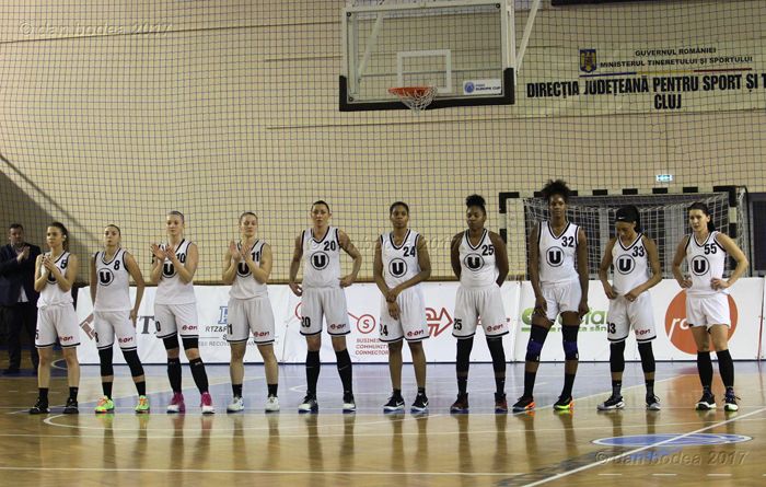 CS Universitatea Cluj, echipa de baschet feminin, victorie cu Phoenix Ştiinţa Constanţa