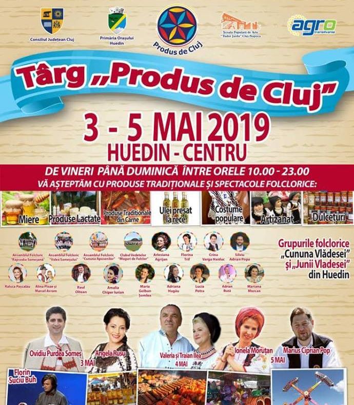O nouă ediție a târgului Produs de Cluj la Huedin