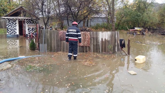 Cod PORTOCALIU de inundaţii pe Someș, în zona municipiului Dej