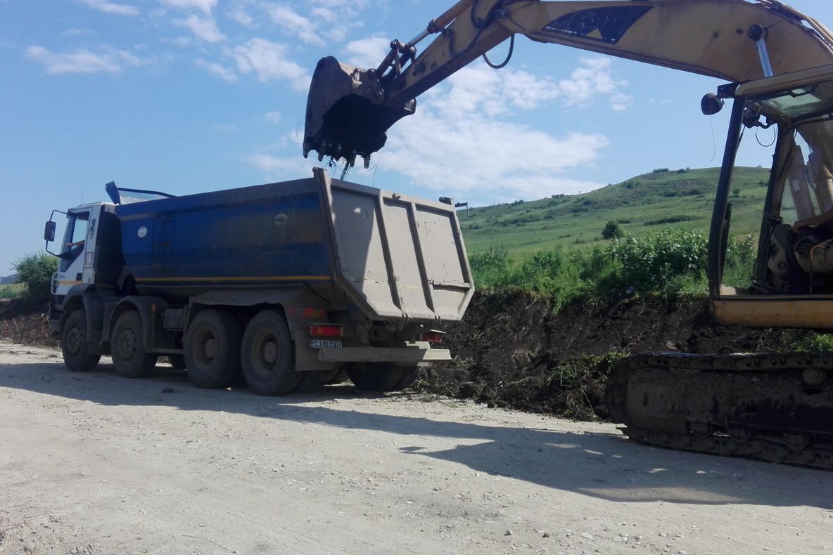 Au început lucrările de reabilitare și modernizare a drumului Gădălin – Bonțida – DN 1C al Drumului Bistriței (FOTO)