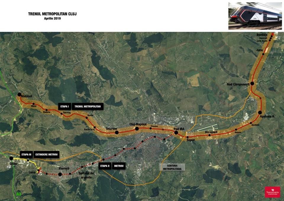 5 oferte depuse pentru realizarea studiilor de pre-fezabilitate și fezabilitate pentru metrou și tren metropolitan la Cluj