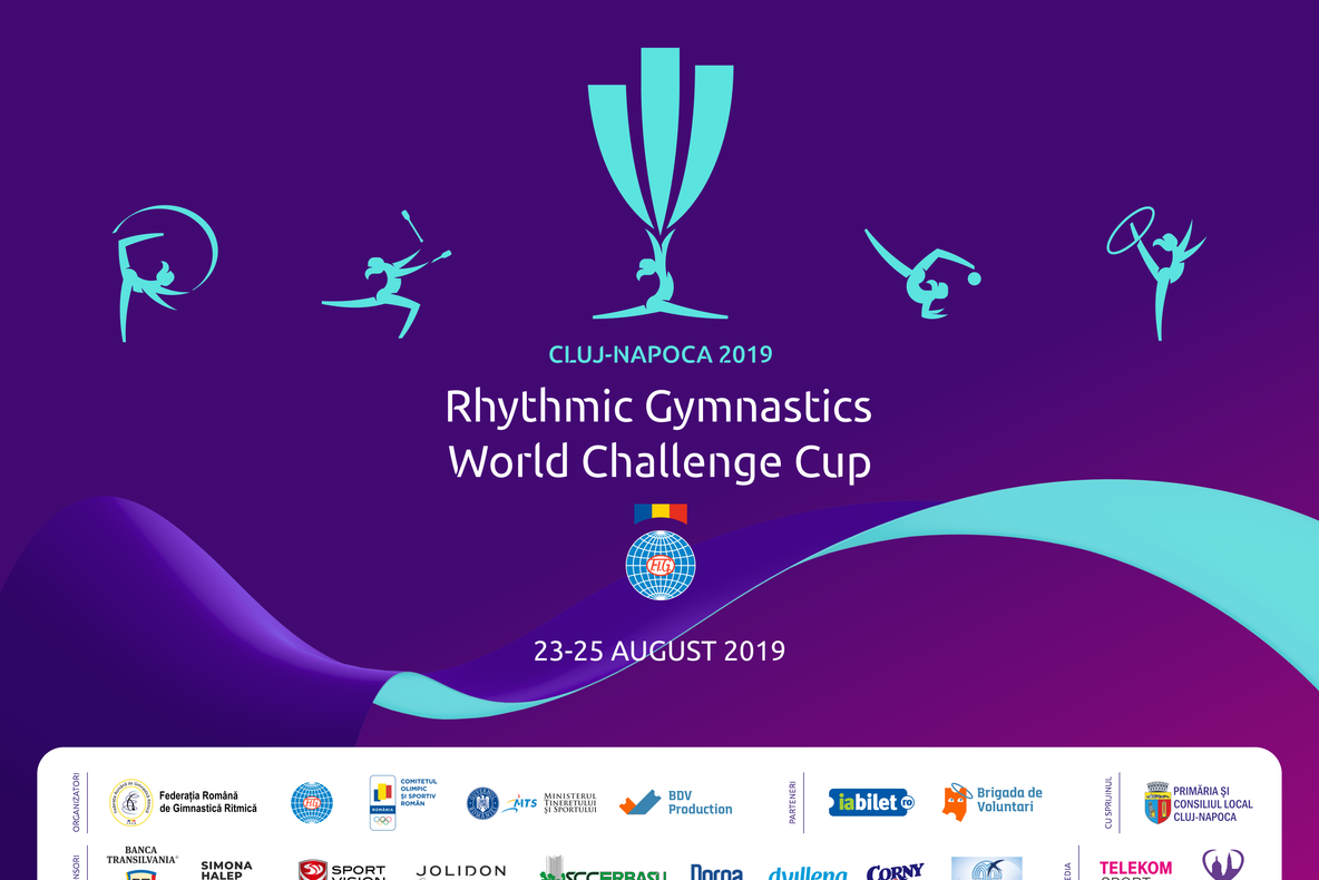 Prima competiție internațională de Gimnastică Ritmică din România de tipul World Challenge Cup se desfășoară la Cluj