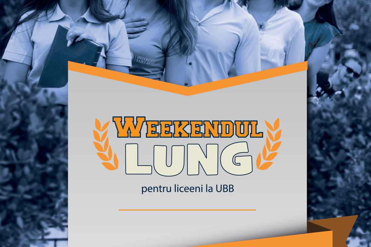 Weekend lung pentru liceeni, la UBB