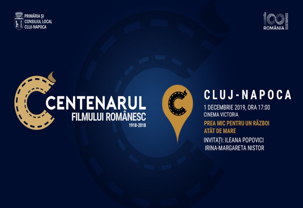Centenarul Filmului Românesc ajunge la Cluj-Napoca de 1 Decembrie