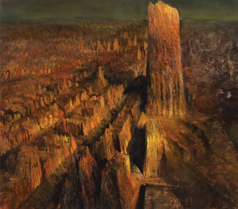 Adrian Ghenie, pictorul şcolit la Cluj, a mai vândut un tablou, cu un preţ dublu faţă de cel evaluat