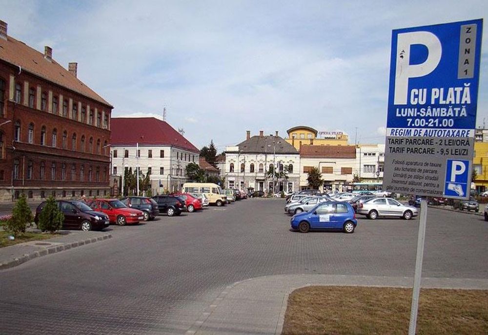 Plata în avans a abonamentelor de parcare pentru zonă centrală