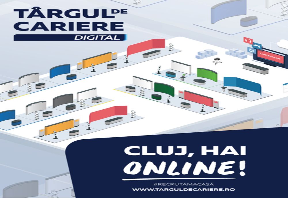 Clujenii sunt așteptați în 14-15 mai la Târgul de Cariere Digital 