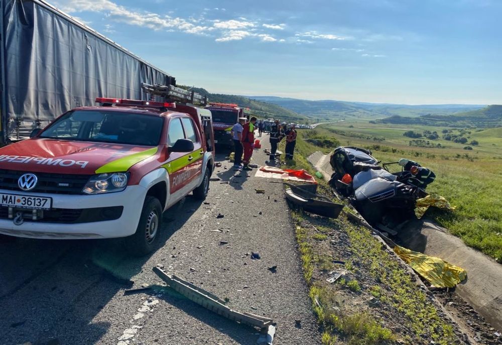 VIDEO | Grav accident în județul Cluj! Trei persoane au decedat 