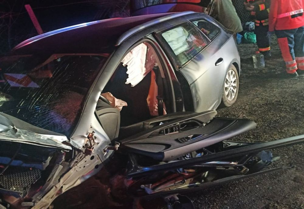 Accident cu 6 victime în apropiere de Cluj-Napoca (FOTO)