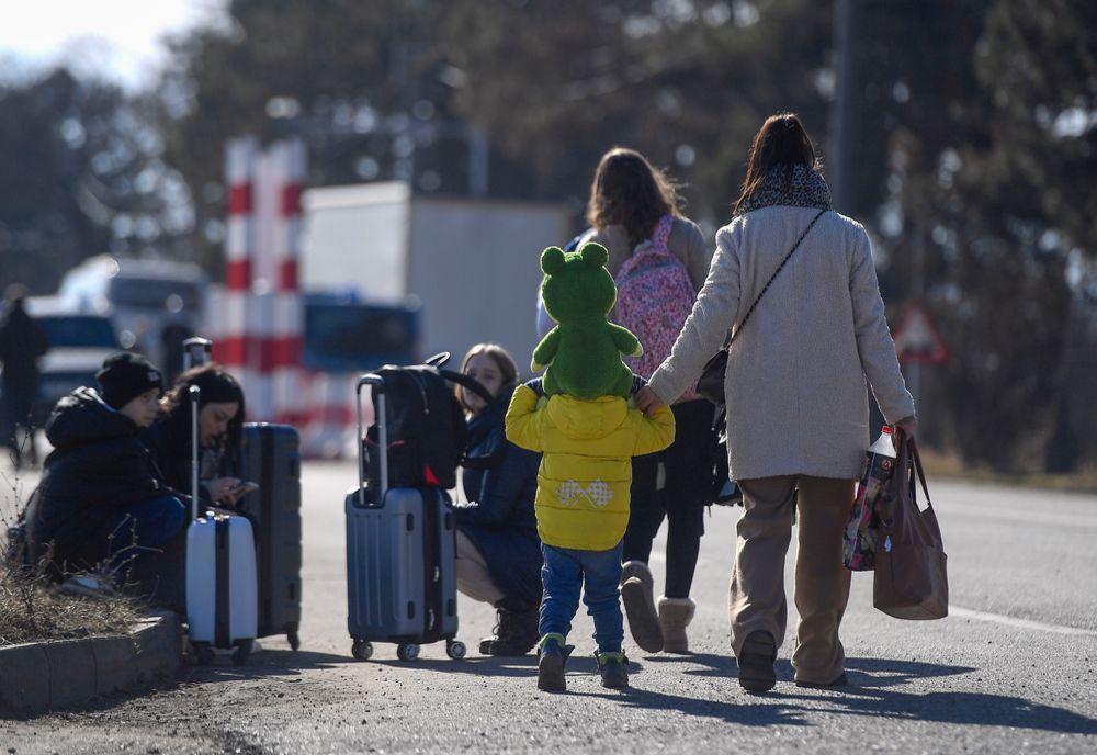 Poliţia de Frontieră: 9.065 cetăţeni ucraineni au intrat sâmbătă în România, în creştere faţă de ziua precedentă