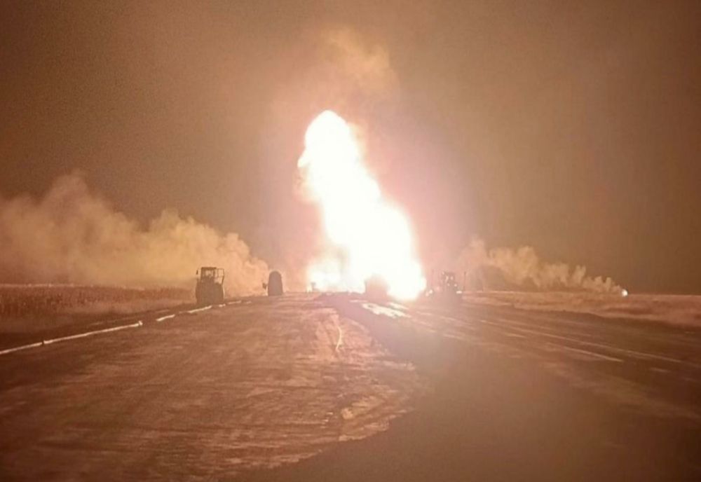 Explozie urmată de incendiu, la magistrala de gaz de la Călimănești, jud. Vrancea: 4 morți, 5 răniți