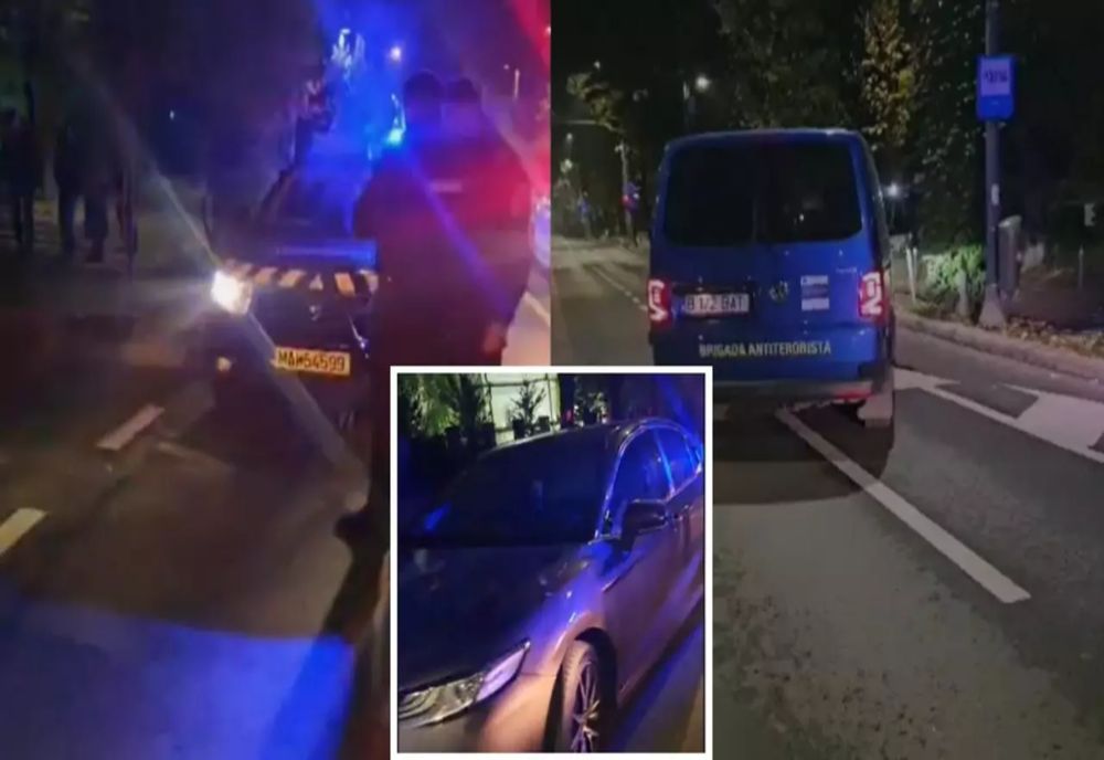 INCIDENT HALUCINANT ÎN CAPITALĂ. UN ȘOFER DROGAT A INTRAT CU MAȘINA ÎN POARTA AMBASADEI RUSIEI