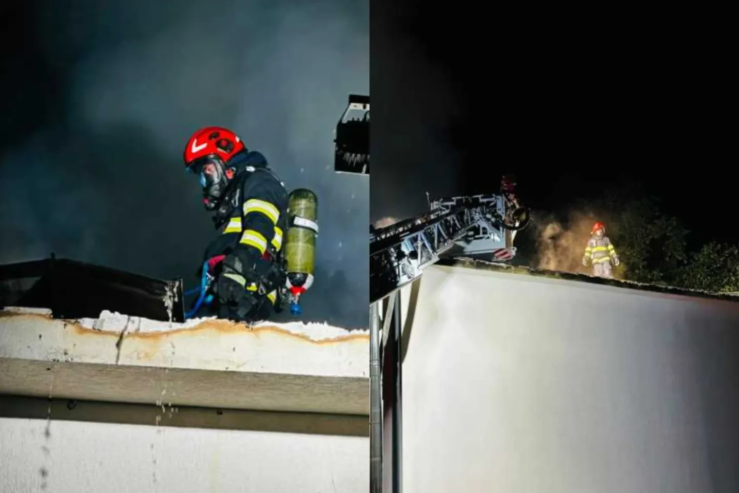 Incendiu puternic la o școală din județul Cluj. Pompierii au luptat peste opt ore cu flăcările