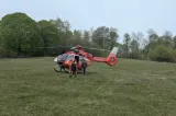Accident grav la Muntele Rece: un copil de 13 ani, transportat cu elicopterul SMURD