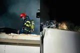 Incendiu puternic la o școală din județul Cluj. Pompierii au luptat peste opt ore cu flăcările