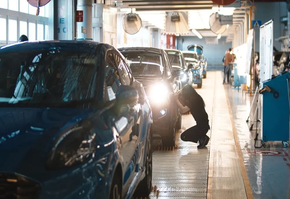 Ford Craiova: O mașină este produsă la fiecare 67 de secunde.