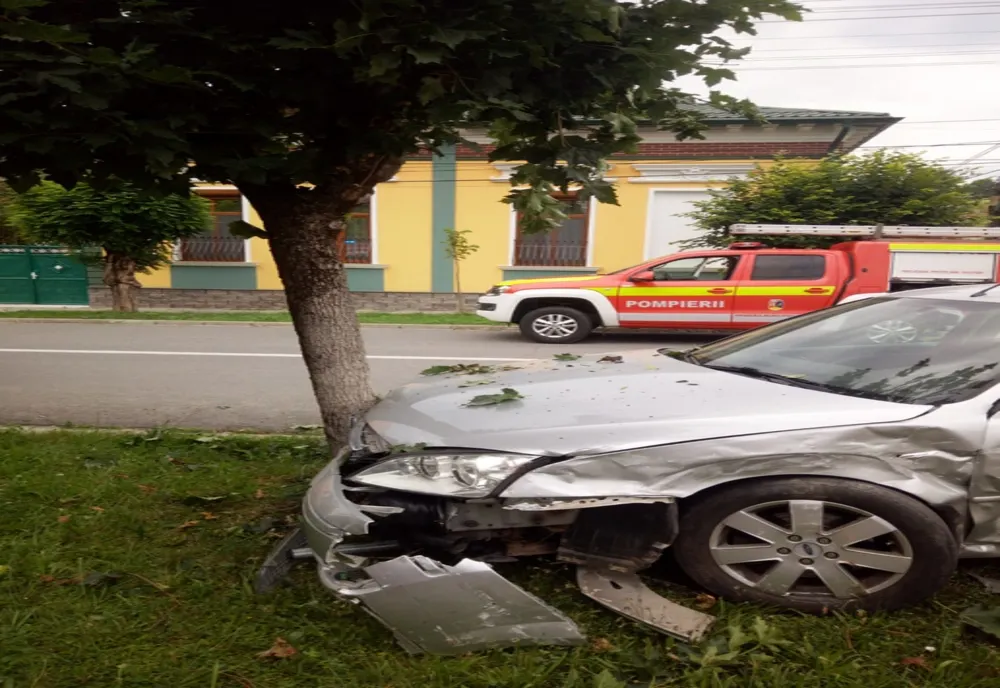 Accident in Dej! O femeie a fost rănită