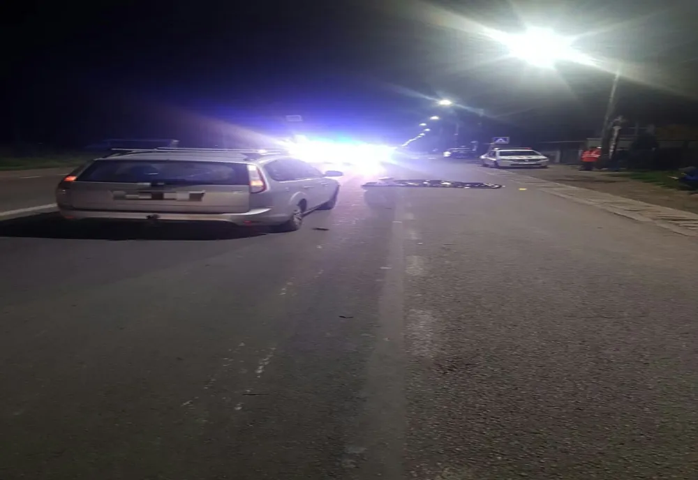 FOTO | Grav accident în Jucu! Un bărbat a murit după ce a fost lovit de o mașină
