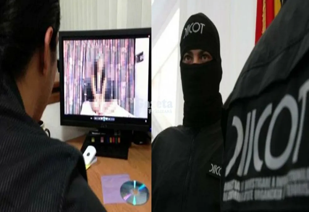 DIICOT Cluj: Bărbat din Bacău arestat după ce a distribuit pe internet materiale pornografice cu minori