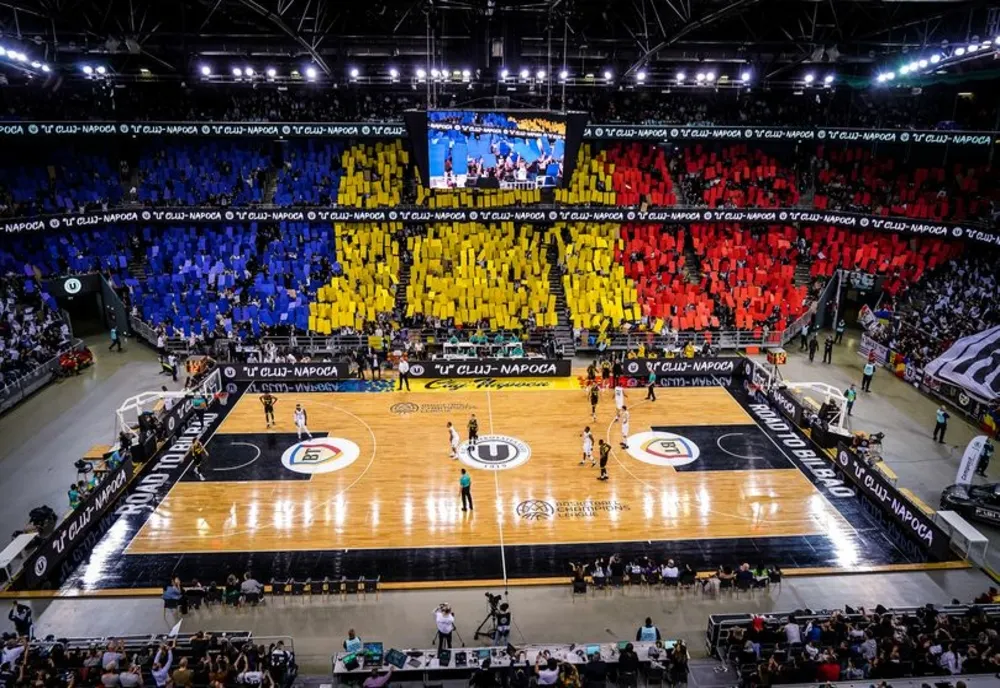 "U" Cluj a obţinut o victorie istorică în sferturile Champions League la baschet