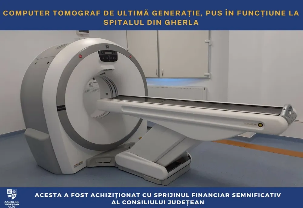 Computer Tomograf de ultimă generație, pus în funcțiune la Spitalul din Gherla