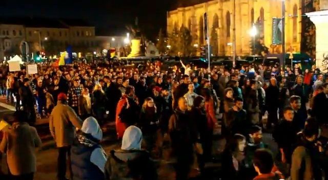 protest cluj