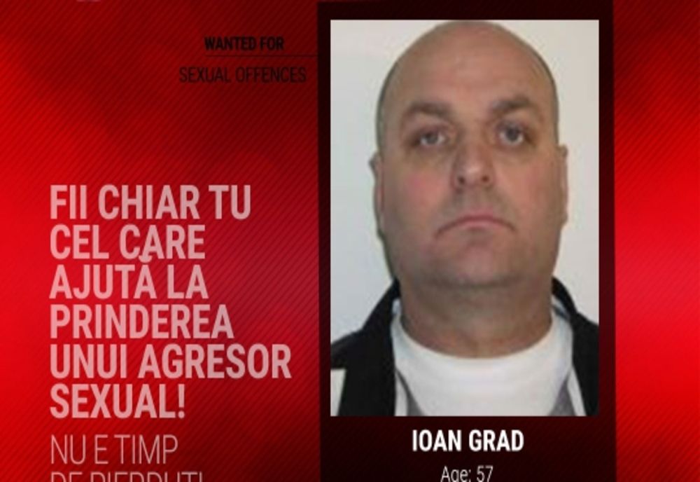 FOTO | Campanie europeană pentru prinderea unui bărbat din Maramureş condamnat la 10 ani de închisoare pentru viol