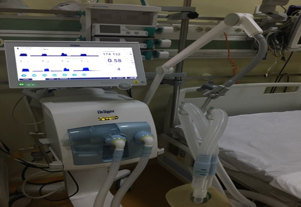 FOTO | Secția ATI a Spitalului Clinic Județean de Urgență Cluj-Napoca a primit două ventilatoare invazive
