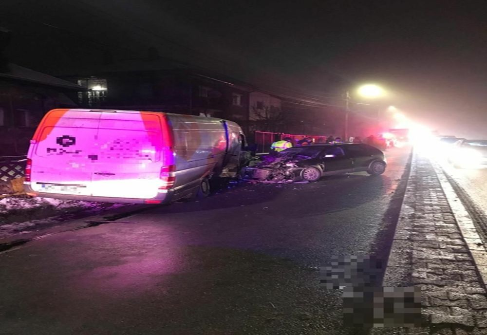 FOTO | Grav accident în Feleacu provocat de un şofer beat! Două persoane nevinovate au fost rănite