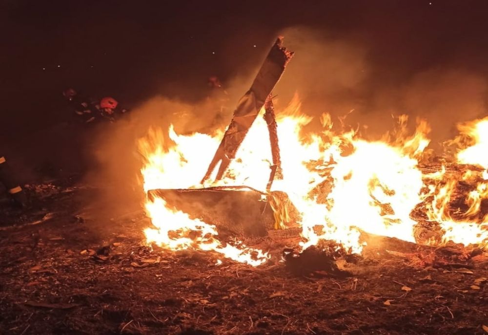 Bărbat, găsit carbonizat, în urma unui incendiu devastator, în Cluj-Napoca