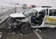 FOTO | Accident pe centura Apahidei! Impact violent între un camion şi o maşină