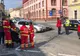FOTO | Accident pe strada Avram Iancu din Cluj! Un motociclist a fost lovit de o maşină