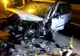 FOTO | Trei persoane, între care doi copii, rănite într-un grav accident în Dej