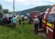 FOTO | Grav accident între Cluj şi Oradea! Patru victime după ce o maşină s-a răsturnat