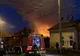 FOTO | Casă cuprinsă de flăcări pe o stradă din Cluj-Napoca